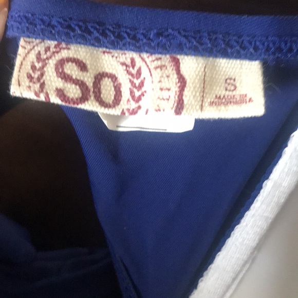 navy blue strapless bikini top - Picture 3 of 3